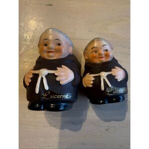 Goebel Vintage Frair Monk Tuck Salt & Pepper Shaker